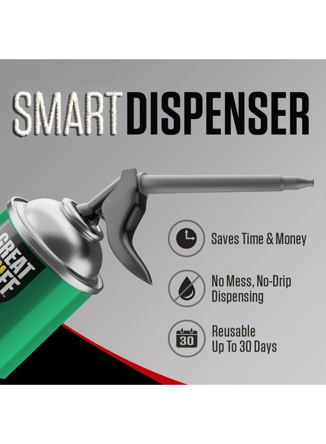 GREAT STUFF 99112849 Smart Dispenser Pond & Stone, 12 oz, Black - Image 5